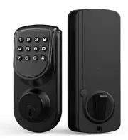 Keyless Door Lock Keypad, Smart Electronic Deadbolt Lock Up To 50 Digital Code
