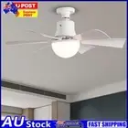 Ceiling Fan Light with Remote Dimmable Light Bulb Fan 6 Blades for Home Office