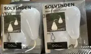 4 IKEA SOLVINDEN Led Lights Pear shaped Home Outdoor Kitchen Night Light