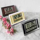 Wall Clocks Digital Alarm Clock Date Week Hanging or Desk Temperature with