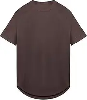 [Generic] Day Shirt Men Sleeve T Shirt Sports Mesh Quick Drying Breathable Top Plus Size Mens T Tall