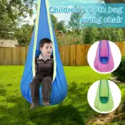 Kids Pod Swing Seat Sensory Hammock Chair Swing with Inflatable Pillow gugaF