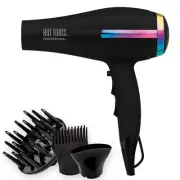 HOT TOOLS Professional Rainbow Turbo Ceramic Hair Dryer | Less Multicolor