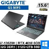 GIGABYTE技嘉 G5 MF5-H2TW353SH-SP5 15.6吋 黑 特仕筆電