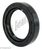 Oil and Grease Seal TC 1"x 1.374"x 0.248" Rubber Covered Double Lip w/Garter Spr
