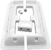 Setauoo Solar Panel Mount,Solar Mounting Kit Drill-| Solar Mounting Kit, Solar Brackets, Corner Bracket Kit, UV-Resistant, Enhanced Heat Dissipation for Trailers