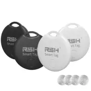 RSH Key Finder Tracker Luggage Bluetooth Tracker Smart Tag Works with Apple F...