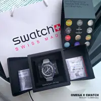 在飛比找蝦皮購物優惠-Swatch x Omega Mission To Merc