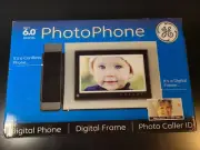 GE PhotoPhone Digital Picture Frame Dect 6.0 Cordless Phone 27956FE1 *NEW*