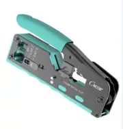 RJ45 Pass Through Crimp Tool Ethernet Crimping Tool Kit All-in-one Crimper fo...