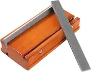 Oshhni 3/23/35° Fret End Beveling File, Practical 3 in 1 Guitar Bass Fret End Dressing for Frets Sprouts Banjos Ukuleles Deburring