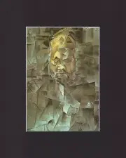 8X10" Matted Print Art Picture Painting Pablo Picasso: Ambroise Vollard Portrait