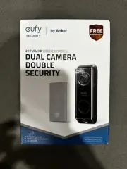 eufy 2K Video Doorbell Dual Camera (Wired) HDR Smart Ring w/Chime
