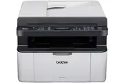 Brother MFC-1810 Mono Laser Multi-Function Centre, USB 2.0, Compact, A4 Printer, Small Office/Home Printer, Light Grey/Cream