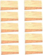 VICASKY Long Handle Hoe Wedge Japanese Garden Tools Wood Cork Hoe Head Fixing for Hardware