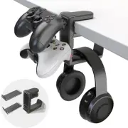 Headphone Stand , 3 in 1 PC Gaming Headset & Controller Holder , Rotating Arm