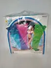 The Wet Set Intex Inflatable Pool Raft Float 72”x27" 1999 Blue Air Mat Lounge