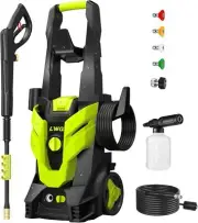 Electric Pressure Washer, 2.5 GPM Power Washer with 4 Quick Connect Nozzles,