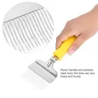 Bee Hive Uncapping Honey Comb Fork Scraper Beekeeping Tool Stainless Steel