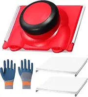 Paint Edger Tool for Walls - Paint Trimmer Edger - Professional Cutting in Tools with 2 Replacement Pads, Baseboard Painting Brush for Home Interior Walls