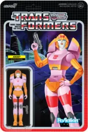 Super7 - Transformers - Reaction Figures Wv8 - Arcee (Pink & Orange) [New Toy]