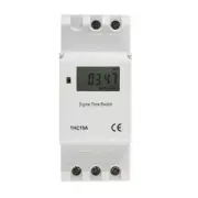 Program Weekly or Daily with Programmable Track Timer Switch for AC220V 16A