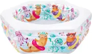 Intex Swim Center Ocean Reef Inflatable Pool, 75" X 70" X 24", for Ages 6+