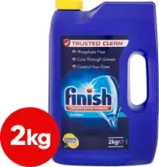 Finish Classic Concentrated Dish Washing Powder Lemon Sparkle 2kg..