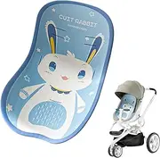 Car Seat Cooling Pad,Baby Car Seat Cooling Mat Liner - Double Hook Fixation, Toddler Travel Necessity for Outdoor Shopping Traveling