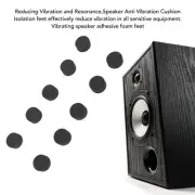 50pcs 0.79x0.39in Speaker Isolation Pads Anti Vibration Speaker EVA Foam Pa