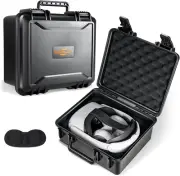 Hard Carrying Case for 3/Quest 2 VR Headset Accessories Safe and Port
