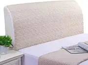 Bed Headboard Covers,Dustproof Protector Cover,Bed Double Bed Padded Elastic Cover Dust Cover European Cotton Cover Thicken for Bedroom Decoration (Color : #3, Size : 150cm)