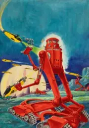 Universe of Darkness : Frank R. Paul : Pulp SciFi : Archival Quality Art Print