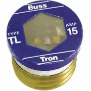 (20-3pk)-Bussmann 15A BP/TL Residential Time-Delay Plug Fuse BP/TL-15