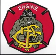 Chicago Fire Department, Illinois Engine 38 Patch V1