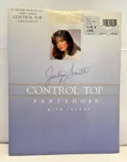 Jaclyn Smith Control Top Size B New Old Stock Lace Colored Pantyhose Please Read