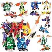 SCKTYZS Robot Toys 5-in-1 Combined Take Apart Toys, Transforming Toys Combined Robot Action Figures-Gift Toys for Boys 3 4 5 6 7 8 9 Years Old Birthday Christmas Kids Boys Day