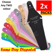 2 Pack Bike Ass Saver Bicycle Rear Fender Mudguard Mud Guard Road MTB AU - Color
