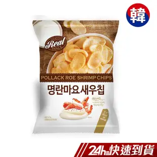 韓國Real 明太子美乃滋風味蝦片 65g 韓國711必買 韓國必買 下酒零食 現貨 蝦皮直送