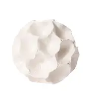 [James Lane] Miriam Sculpture White Round