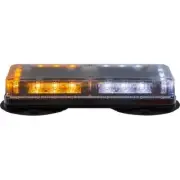 Buyers Products 8891092 - Rectangular 18 LED Mini Light Bar - Amber/Clear - 1EA