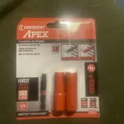 Crescent CAUGK2-31 U-Guard Covered Socket Set, 1/4 Inch
