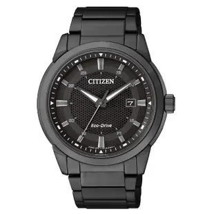 CITIZEN星辰 光動能 簡約不鏽鋼 男腕錶 BM7145-51E