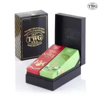 在飛比找momo購物網優惠-【TWG Tea】時尚茶罐雙入禮盒組 非洲紅茶100g+摩洛
