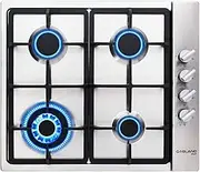 GASLAND Chef Gas Cooktop 4 Burners Stainless Steel Wok Burner Cooktop Stove 60CM