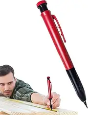 Carpenters Pencils | Metal Mechanical Carpenter Pencil - Precision Marking Quick-Dry Tool for Engineering Drawings Carpentry Woodworking