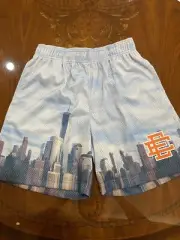 Eric Emanuel Shorts SIZE LARGE Skyline Brand New
