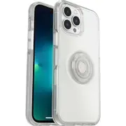 OtterBox Apple iPhone 13 Pro Max / iPhone 12 Pro Max Otter + Pop Symmetry Series Clear Case -Clear Pop (77-84637)