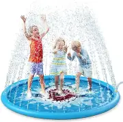 Jasonwell Splash Pad Sprinkler for Kids 68" Splash Play Mat Outdoor Water Toys