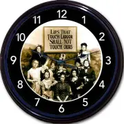 Prohibition Women's Temperance Liquor Cocktails Alcohol Wall Clock Man Cave New